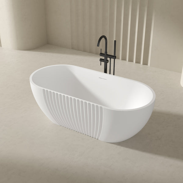MonBlari Acrylic Freestanding Bathtub XY-5001-GW-SideTop