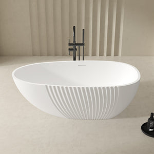 MonBlari Acrylic Freestanding Bathtub XY-5005-GW-FrontTop