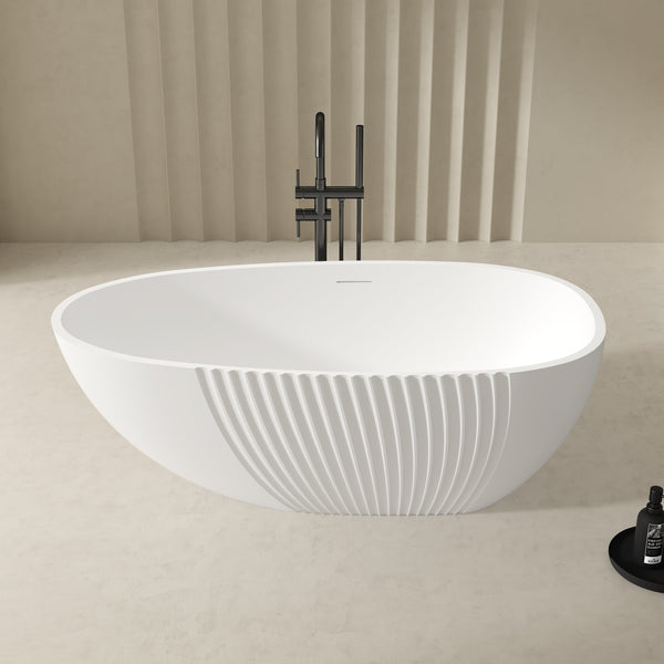 MonBlari Acrylic Freestanding Bathtub XY-5005-GW-FrontTop