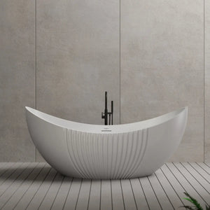 MonBlari XY-5008 Acrylic Double Slipper Freestanding Bathtub 1800mm