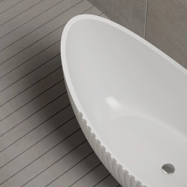 MonBlari XY-5008 Acrylic Double Slipper Freestanding Bathtub 1800mm