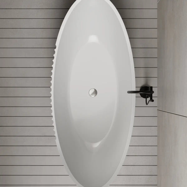 MonBlari XY-5008 Acrylic Double Slipper Freestanding Bathtub 1800mm