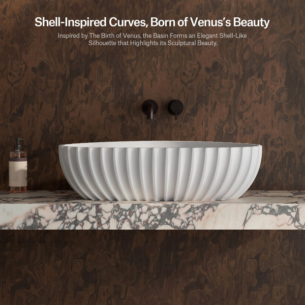 MonBlari Solid Surface Vessel Bowl Sink Bathroom Sink MR-A8870-8