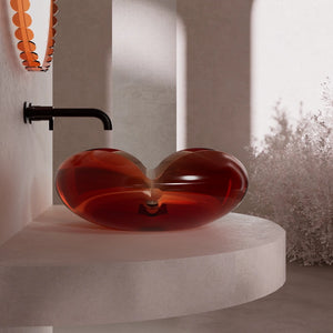 Contemporary bathroom sink with minimalist style for luxury bathroom 