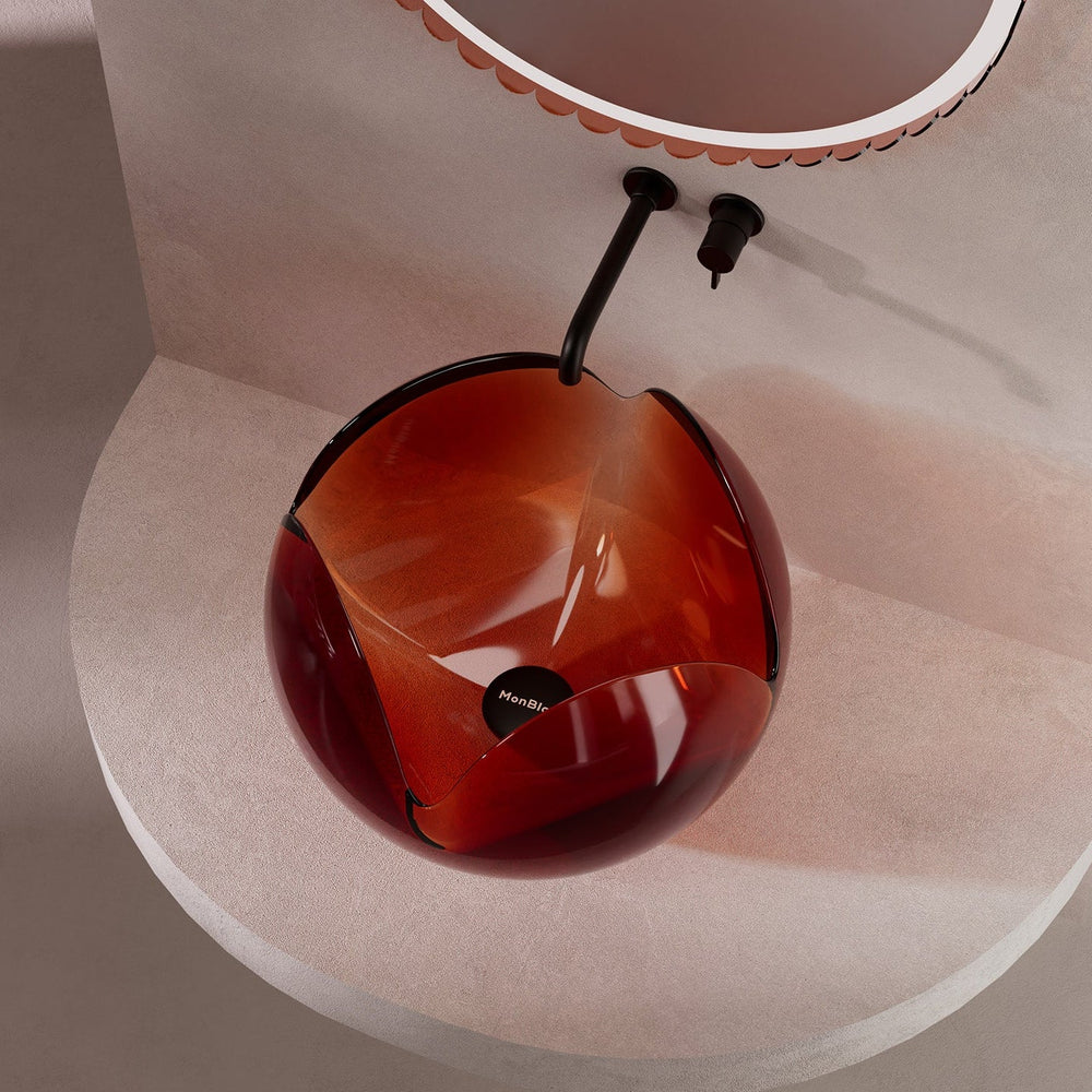 Luxury countertop vessel sink for modern bathroom