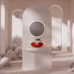 Modern FLOWER Series bathroom basin with elegant design by MonBlari