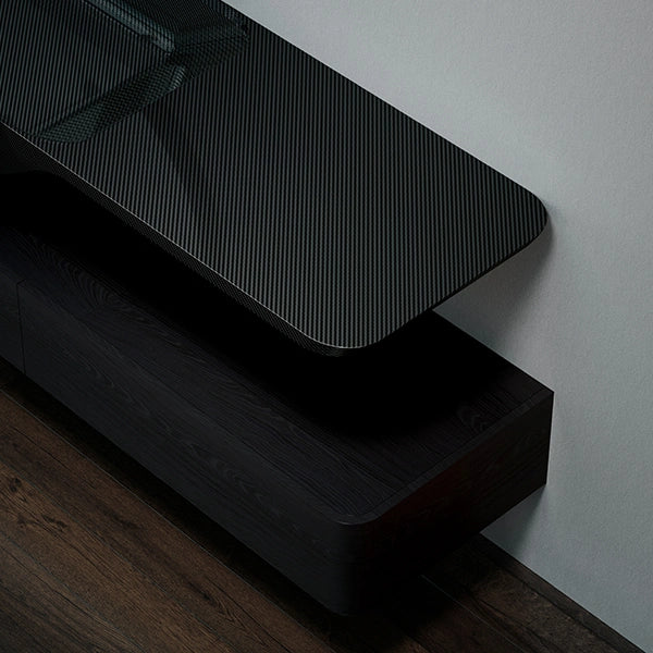 Luxury VELA Series lightweight carbon fiber bathroom vanity with mirror