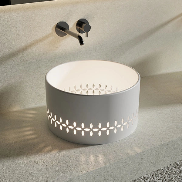 MonBlari Linglong Series Vessel Sink Luxury Wash Baisn