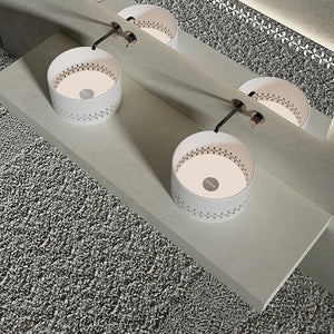 MonBlari linglong series vessel sink side top view close-up
