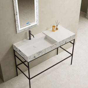 MonBlari XS Series modern countertop solid surface wash basin
