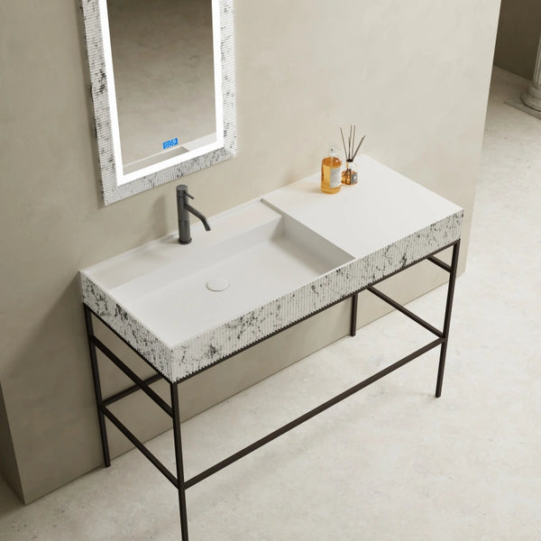 MonBlari XS Series modern countertop solid surface wash basin