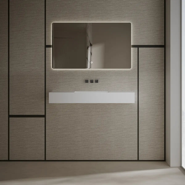 Modern bathroom sink solid surface wash basin
