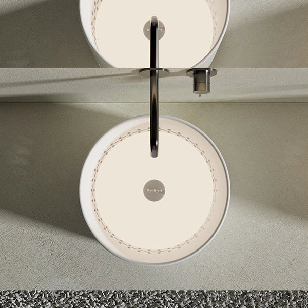 MonBlari linglong series vessel sink luxury wash basin in modern bathroom 