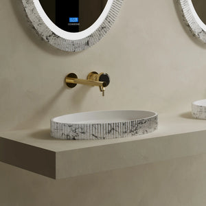MonBlari XS Series Solid Surface Bathroom Countertop Basin