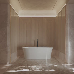 MonBlari TW-7720 Acrylic Freestanding Bathtub 1500mm - 1700mm