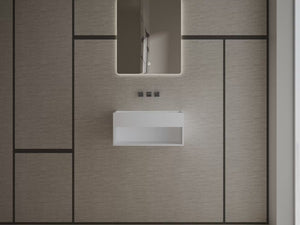 MonBlari TW-G271 Solid Surface Wall-mount Wash Basin 450mm