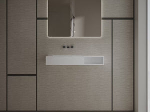 MonBlari TW-G282 Solid Surface Basin Wall Mount Sink 1000mm