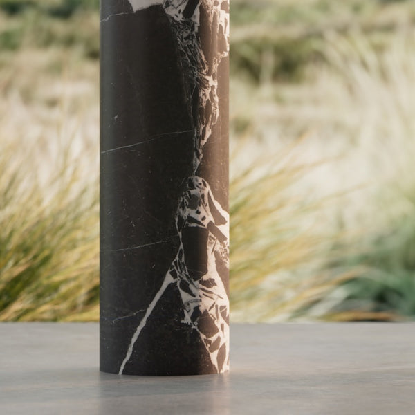 MonBlari STRATA Series architectural marble freestanding wash basin