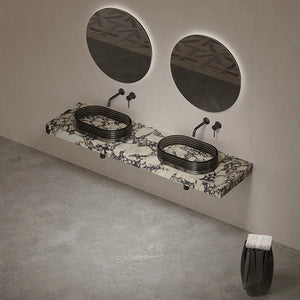 MonBlari STRATA Series contemporary countertop vessel bathroom sink