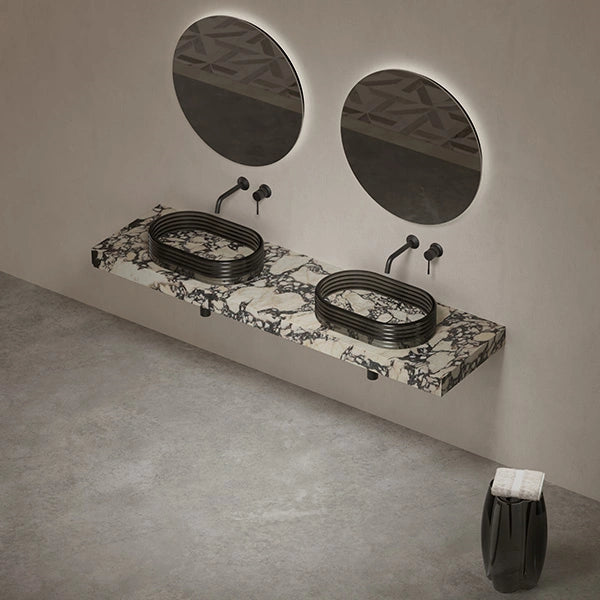 MonBlari STRATA Series contemporary countertop vessel bathroom sink