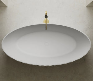 MonBlari XS Series luxury freestanding solid surface bathroom tub