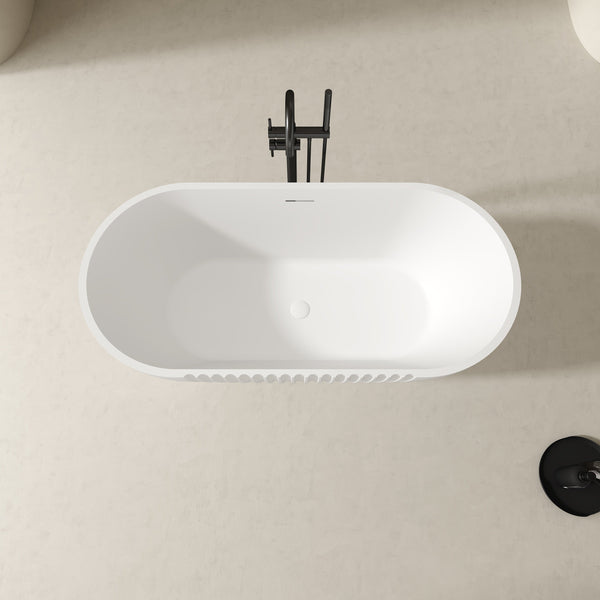 MonBlari Acrylic Freestanding Bathtub XY-5001-GW-TopView